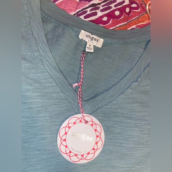 NWT Umgee Ombré V-Neck Mini Dress- size medium - Picture 4 of 4